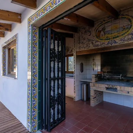 Villa Huerta 1 Manises, Jacuzzi, Sauna, Piscina