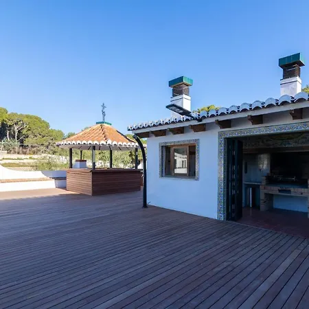 Huerta 1 Manises, Jacuzzi, Sauna, Piscina Villa Manises